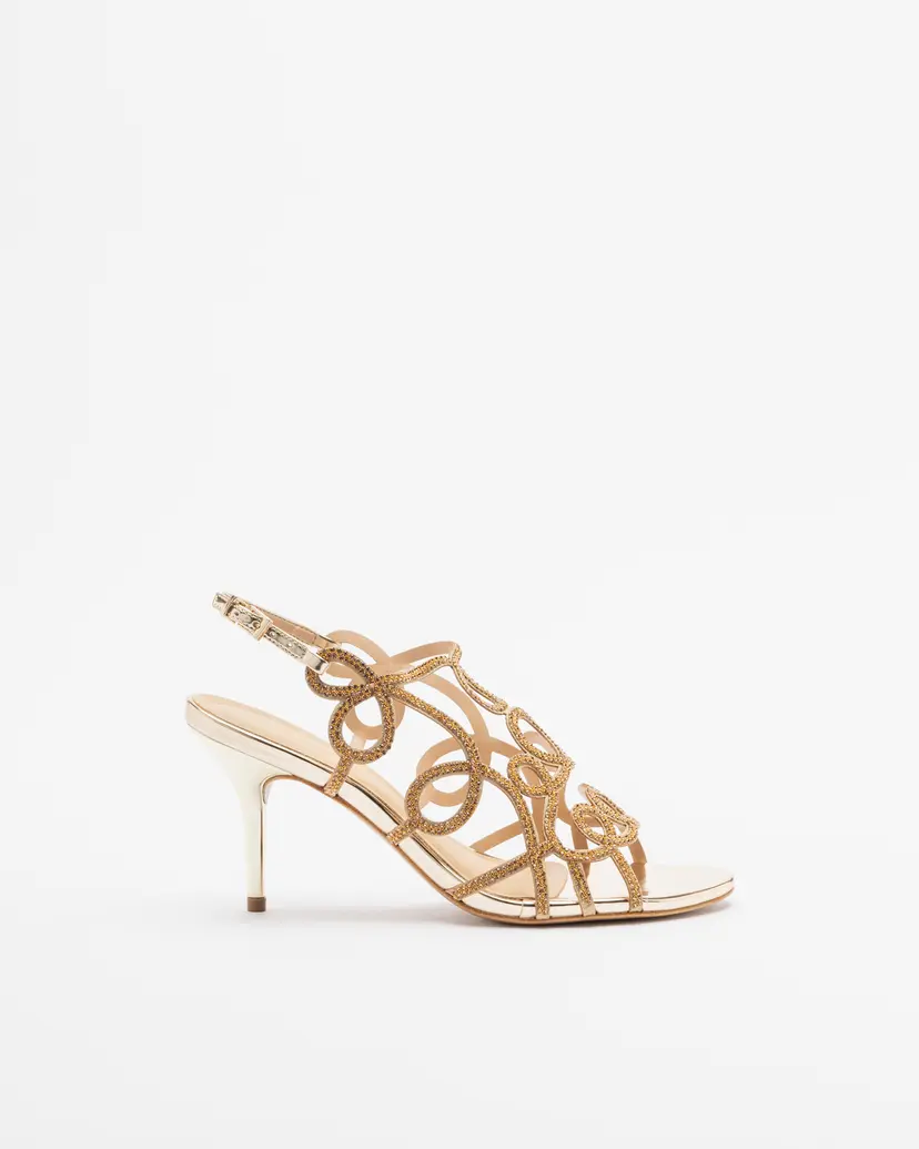 PROF PROF 20-101248 Golden High Heeled sandals