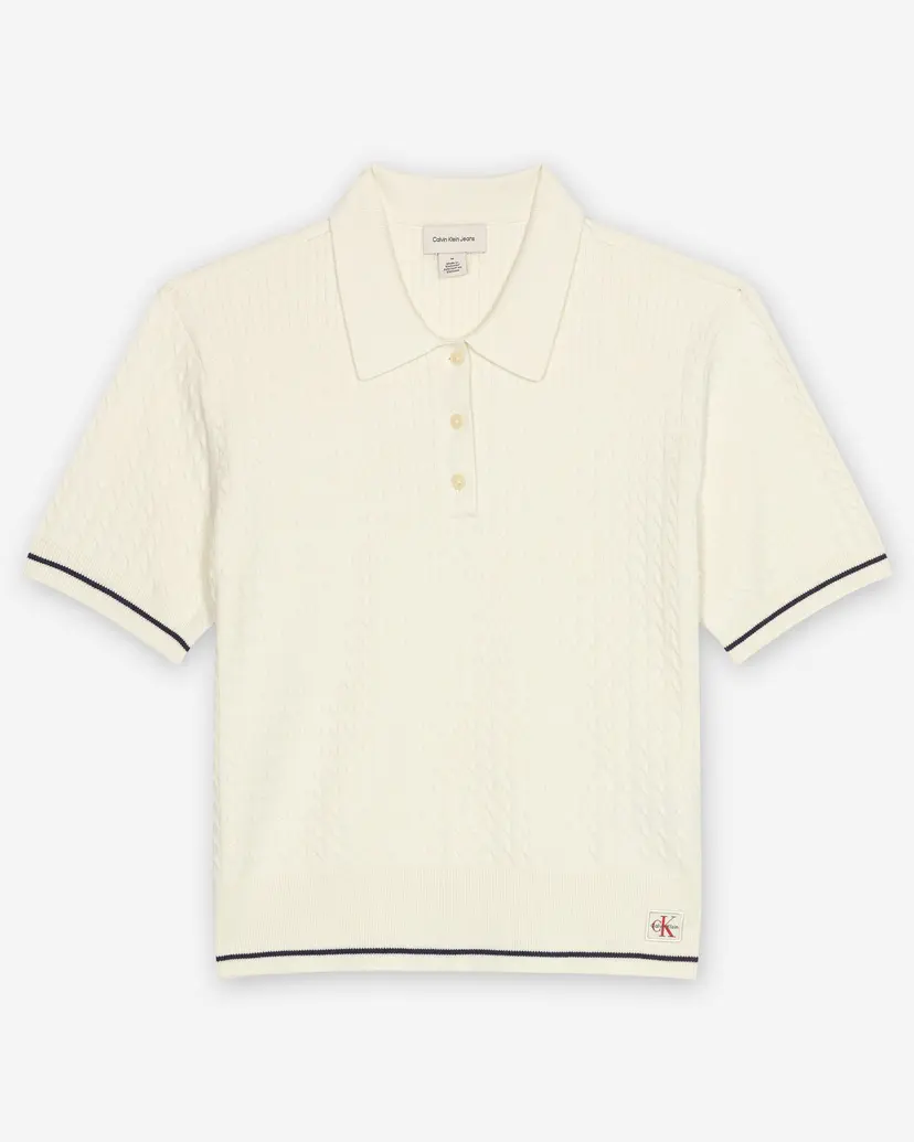 Calvin Klein Jeans Calvin Klein Jeans LV047F320G White Polo shirt