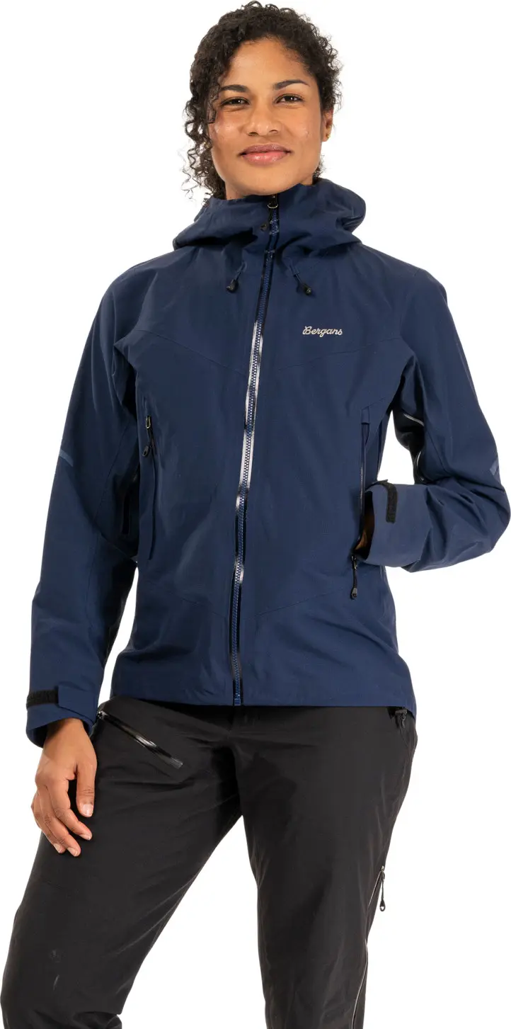 Bergans Bergans Women's Rabot Alpine 3L Shell Jacket Navy Blue