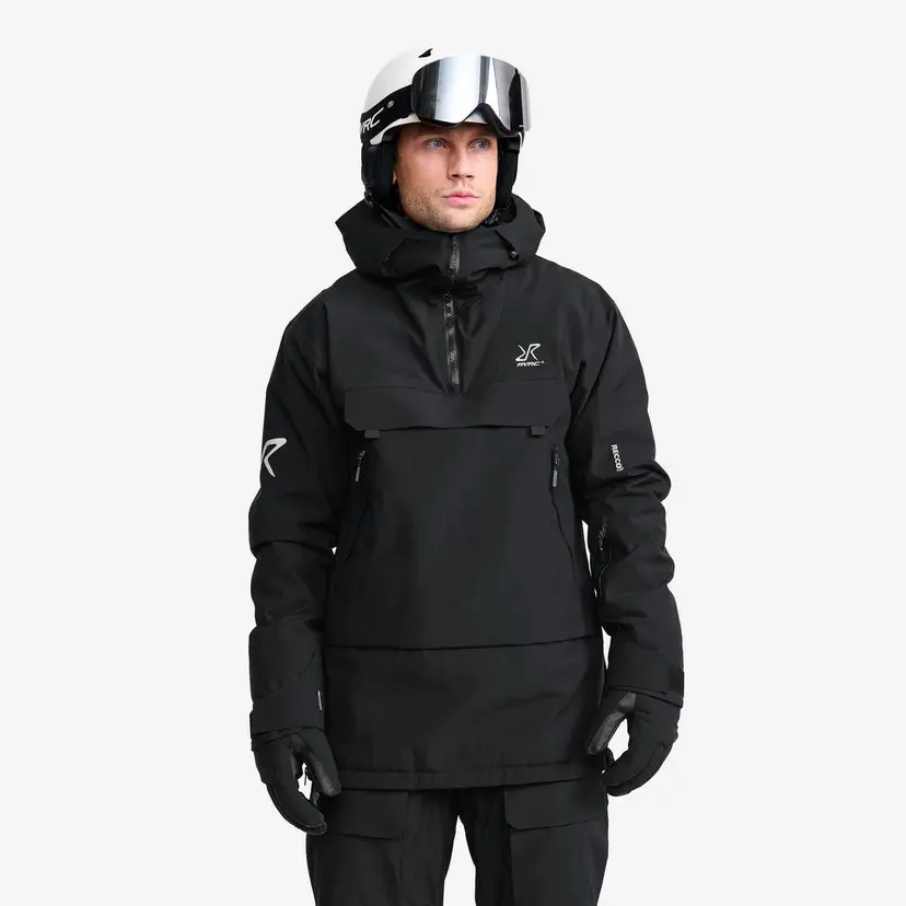 RevolutionRace AccXel Insulated 2L Ski Anorak Herre Black
