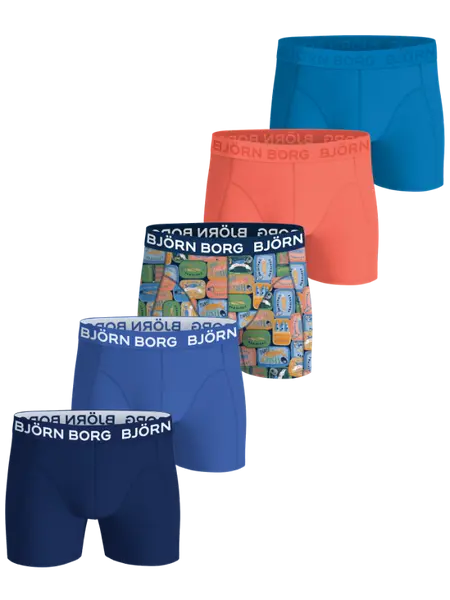 Björn Borg Cotton Stretch Boxers 5-pack
