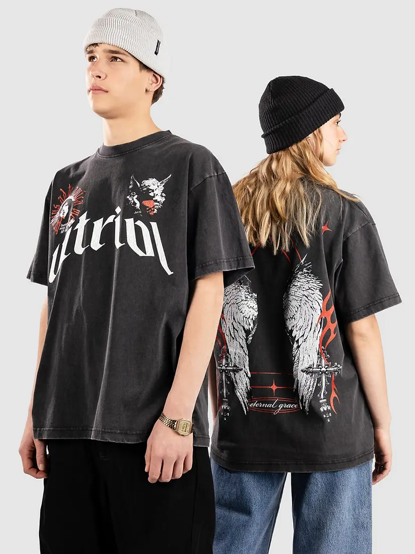 Vitriol Vitriol Eternal Grace Boxy T-skjorte svart