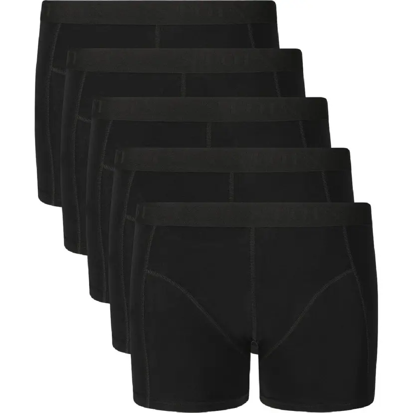 STOIX STOIX M's Bamboo Boxer 5-Pack Black