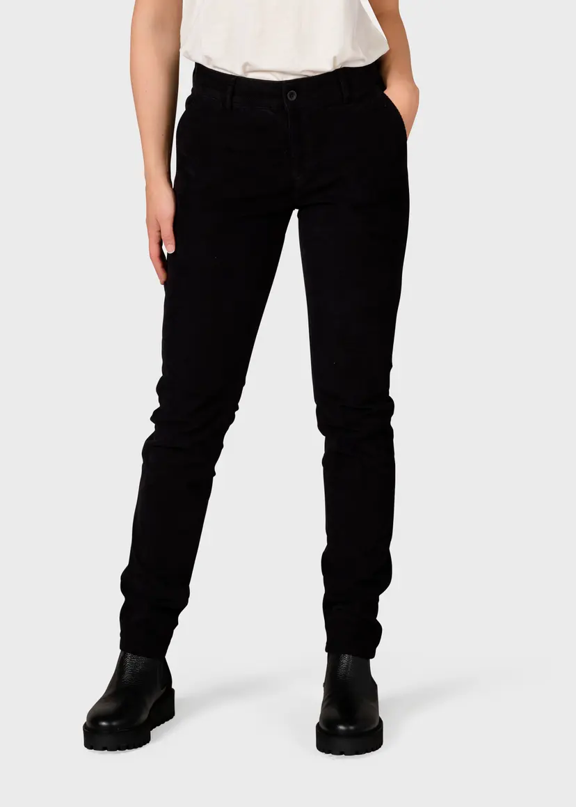 Klitmøller Collective ApS Liv corduroy pants - Black