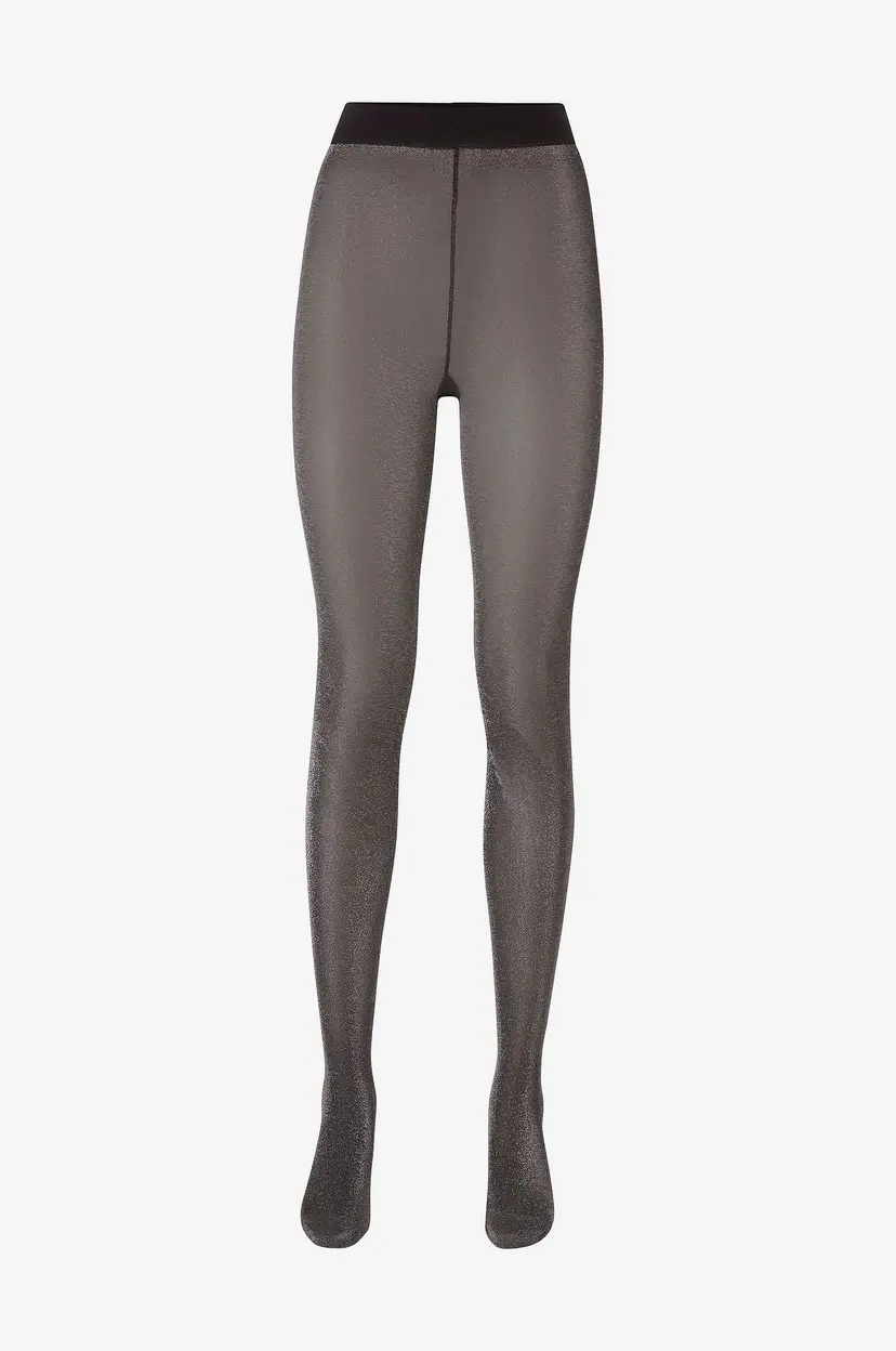 Swedish Stockings Strømpebukser Tora Shimmery Tights - Svart