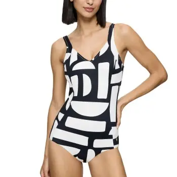 Triumph Triumph Summer Allure Wired Swimsuit Svart/Hvit B 42 Dame