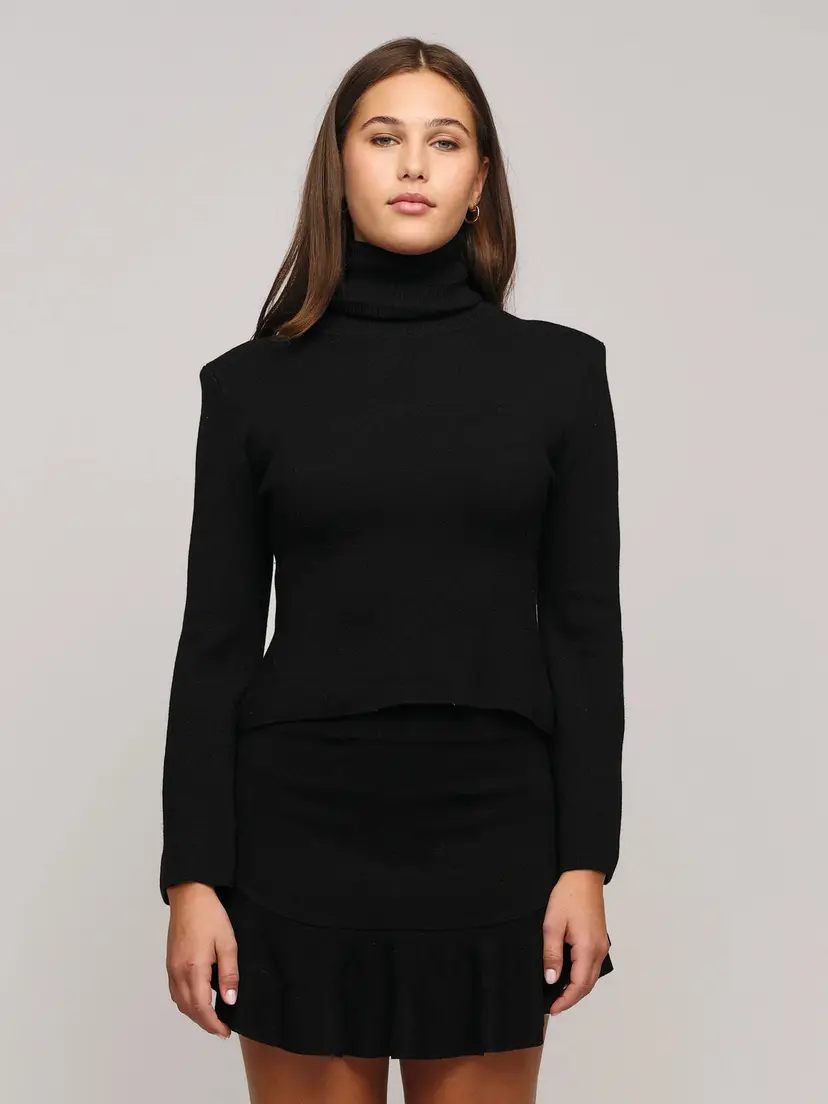 ella&il Poneh Merino Sweater Black - S