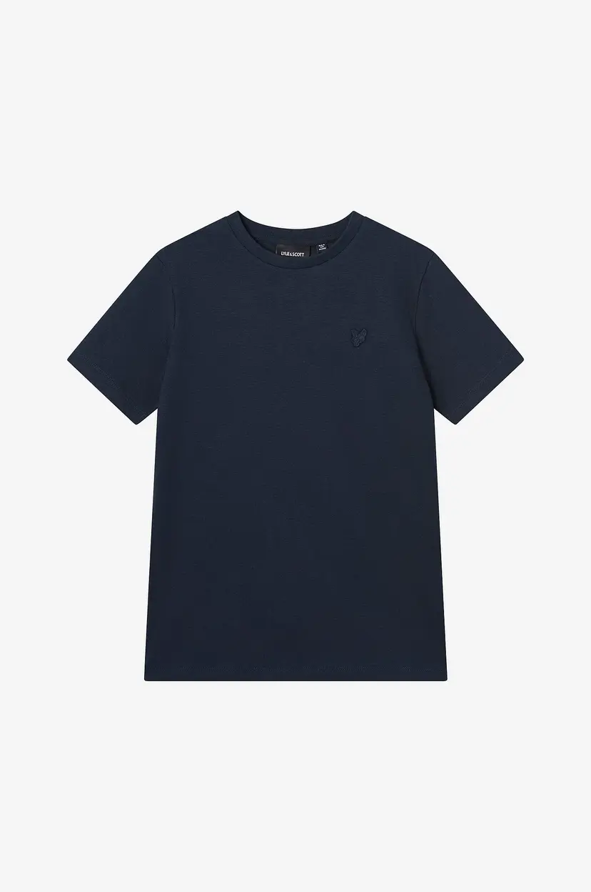 Lyle & Scott T-skjorte Linen SS Shirt - Blå