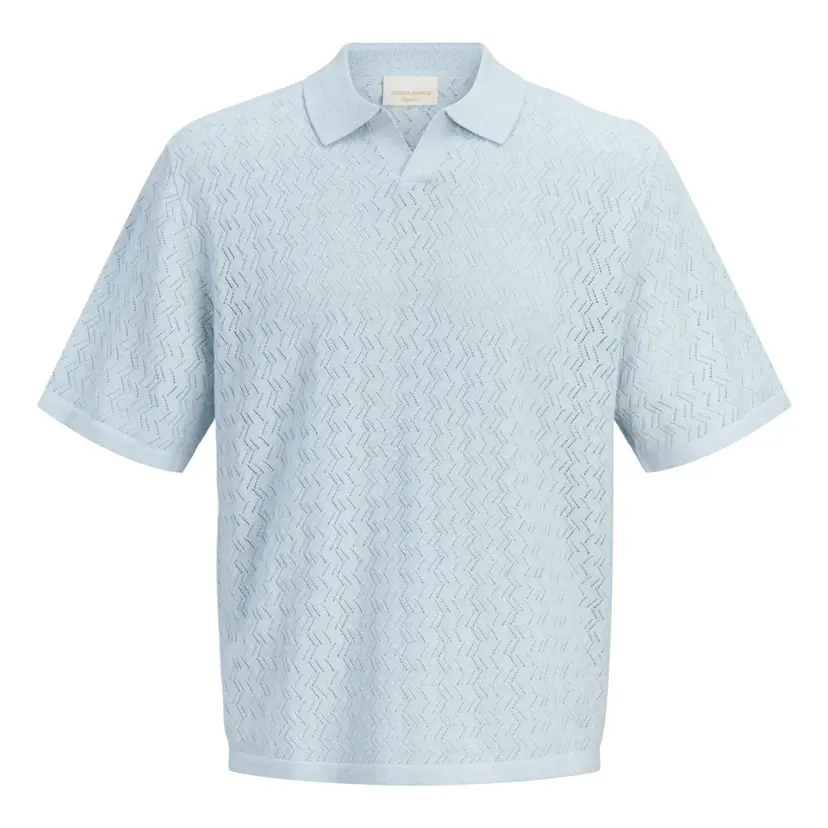 Jack & Jones Jack & Jones - Strikket T-skjorte Jortyler Cashmere Blue