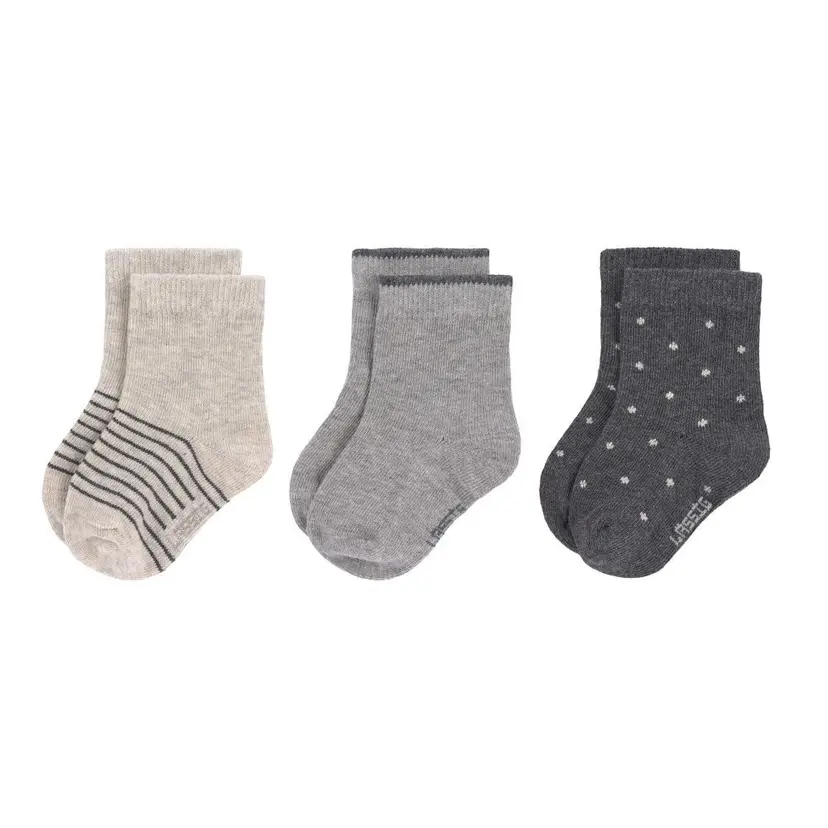 Lässig Lässig - 3 pk Sokker Grå