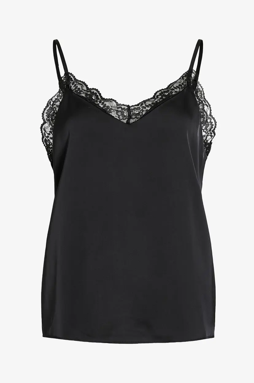 Vila Undertøyssinglet viEnna Ravenna Lace - Svart