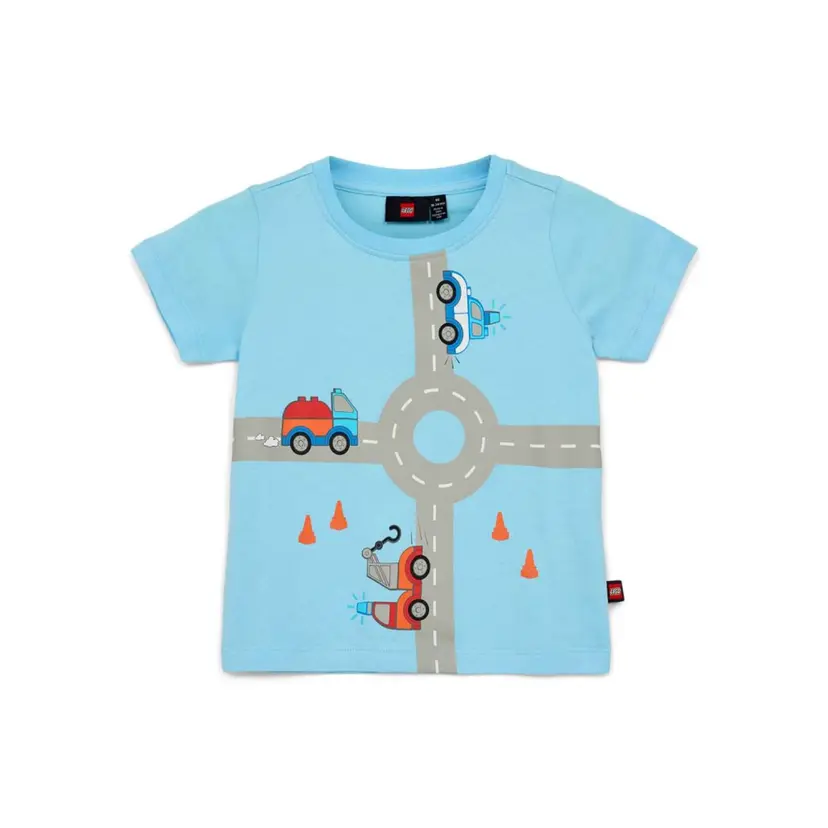 LEGO Kidswear LEGO Duplo kortermet t-skjorte, Lys blå