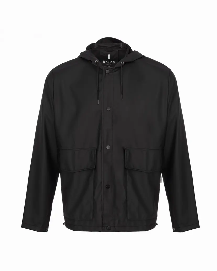 Rains Rains 1826 Black Raincoat