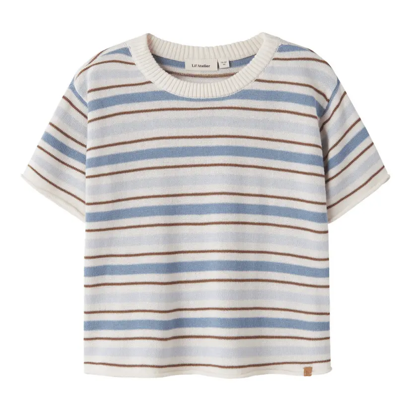 Lil`Atelier Lil' Atelier - T-skjorte Strikket Hito Coconut Milk