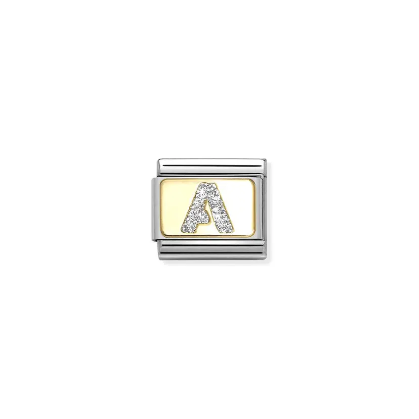 Nomination Glitter Letter A