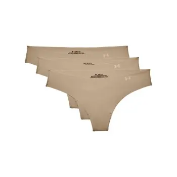 Under Armour Under Armour Truser 9P Pure Stretch Thong Beige X-Small Dame