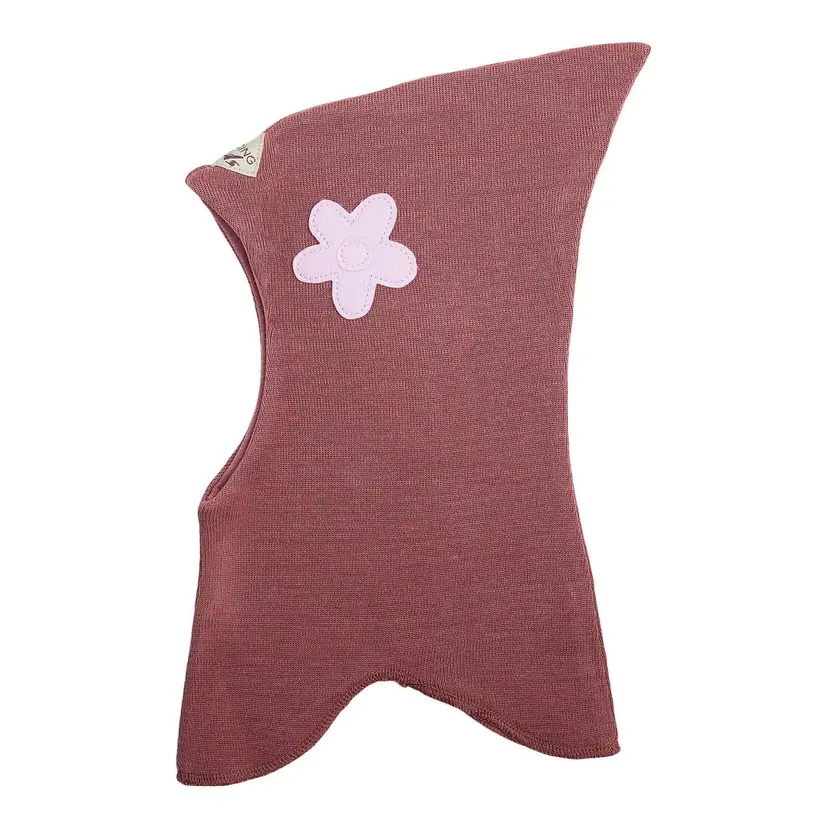 Racing Kids Racing Kids Ull Balaclava Med Blomst Wild Rose