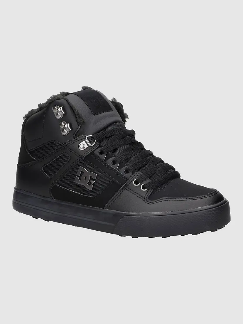 Dc DC Pure High-Top WC WNT Sko Winter Sko svart