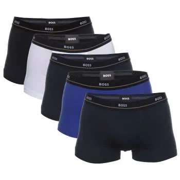 BOSS BOSS 10P Jersey Quality Cotton Mix Solid Cotton Trunks Mixed bomull XX-Large Herre