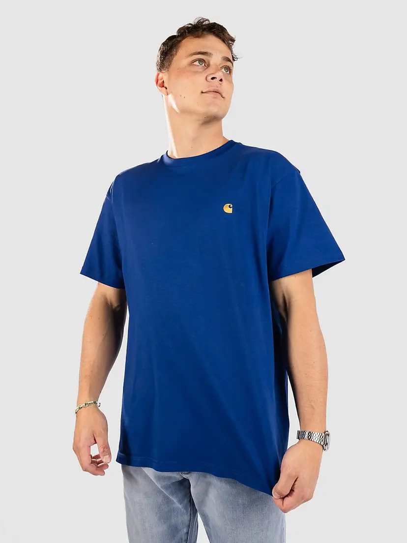 Carhartt Wip Carhartt WIP Chase T-skjorte blå