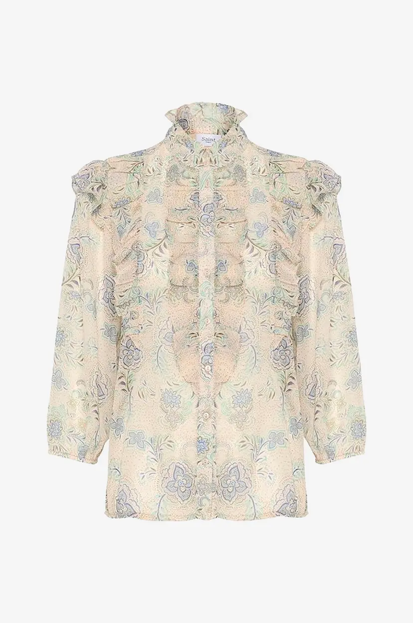 Saint Tropez Bluse DojaSZ Shirt - Beige