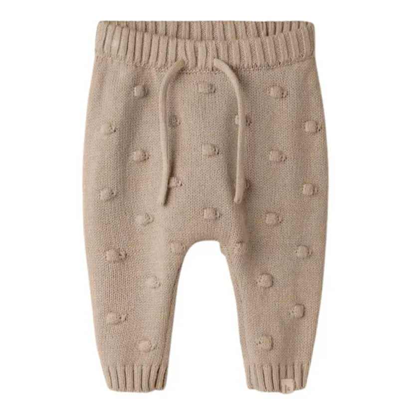 Lil`Atelier Lil'Atelier - Bukse Baby Gable Knit Oxford Tan