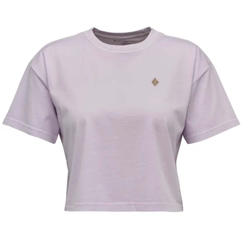 Black Diamond Black Diamond W's Diamond Crop SS Tee Soft Lilac