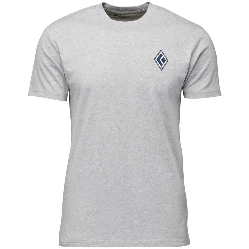 Black Diamond Black Diamond M's Heritage Alpinist Ss Tee Nickel Heather