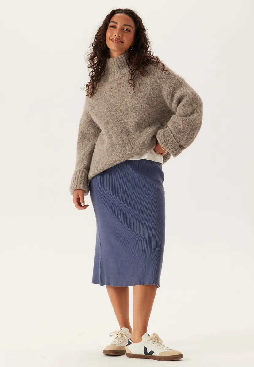 Vila Vicomfy A-Line Knit Skirt