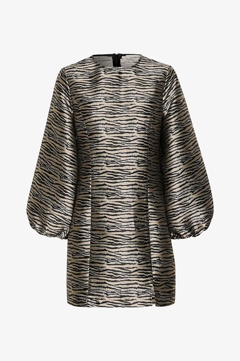 Soaked In Luxury Kjole slElowen Dress - Brun
