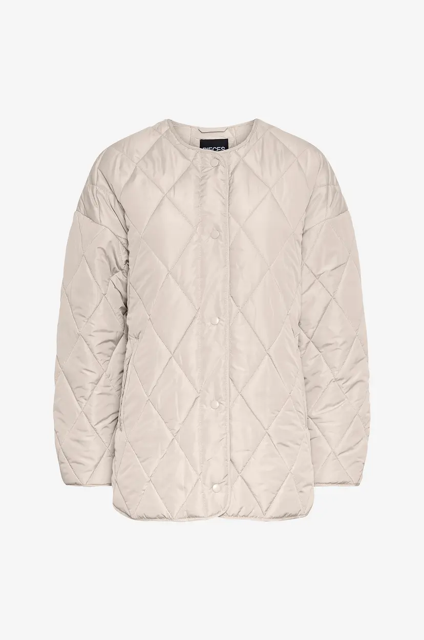 Pieces Jakke pcStella Quilted Jacket - Beige