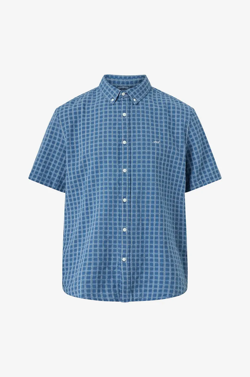 Levi's Denimskjorte SS Authentic Button Down Eli M - Blå