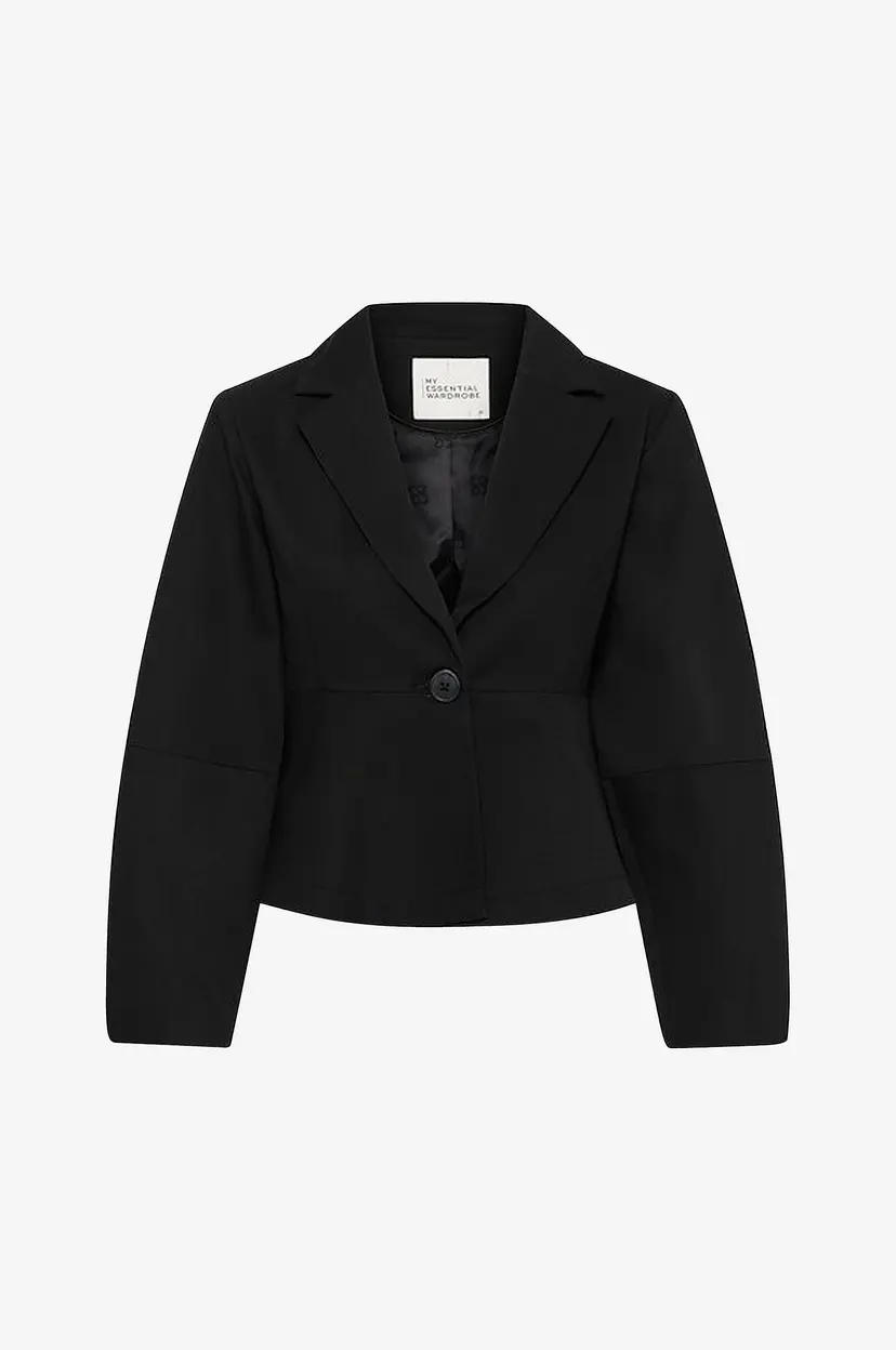 My Essential Wardrobe Dressjakke Mwevie Shaped Blazer - Svart