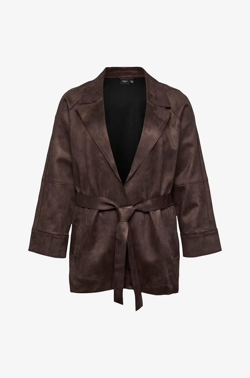Vero Moda Curve Jakke vmcJoselina Jacket Cur - Brun