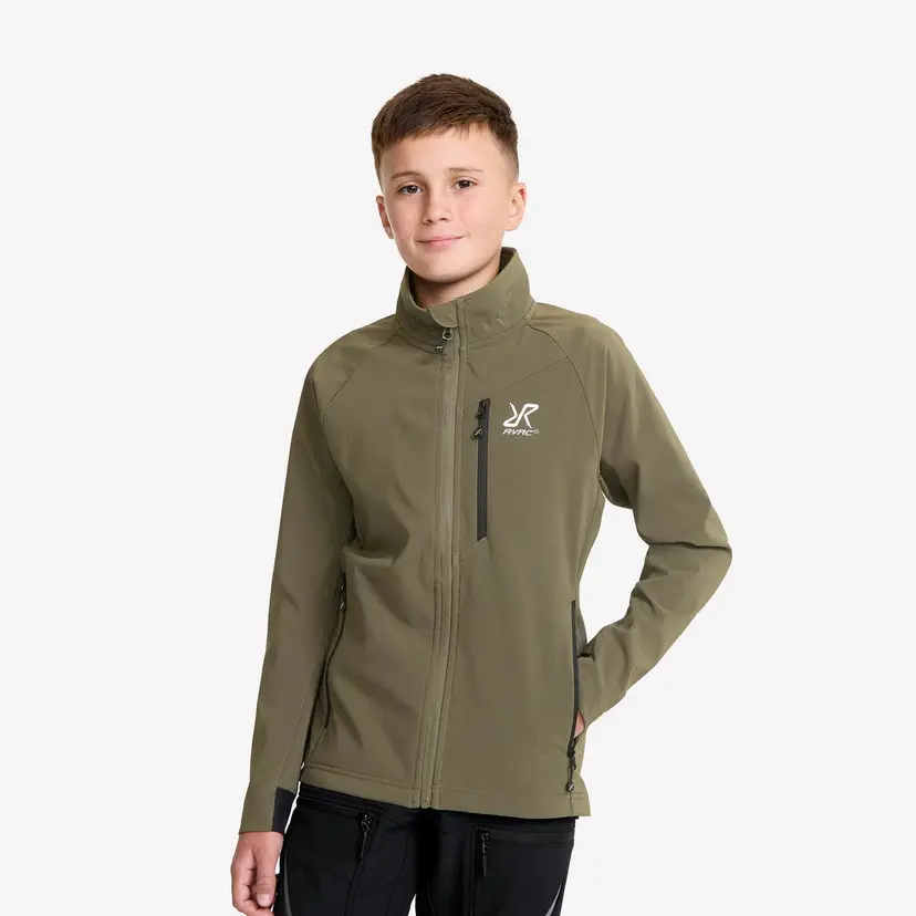 RevolutionRace Exciter Stretch Jacket Teens Grape Leaf
