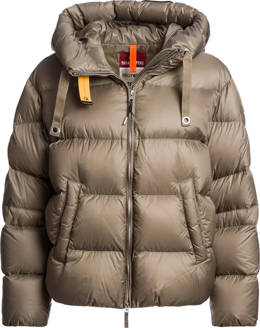 Parajumpers Parajumpers Women's Tilly Hooded Down Jacket Slate Mud