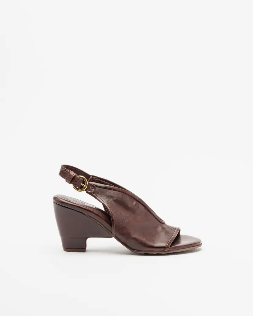 A.S.98 A.S.98 C35003 Burgundy Wedge sandals