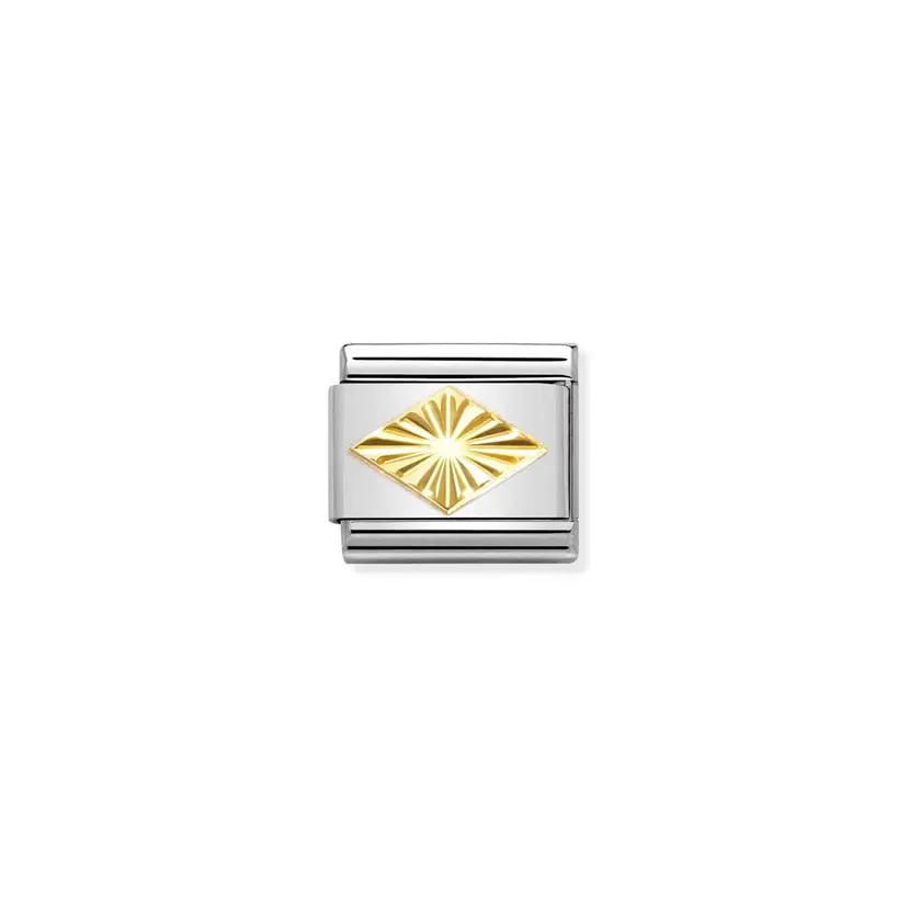 Nomination Diamond Coated Rhambus