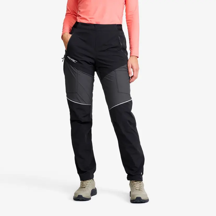 RevolutionRace Dynamic Pro Wind Pants Dame Black/Anthracite