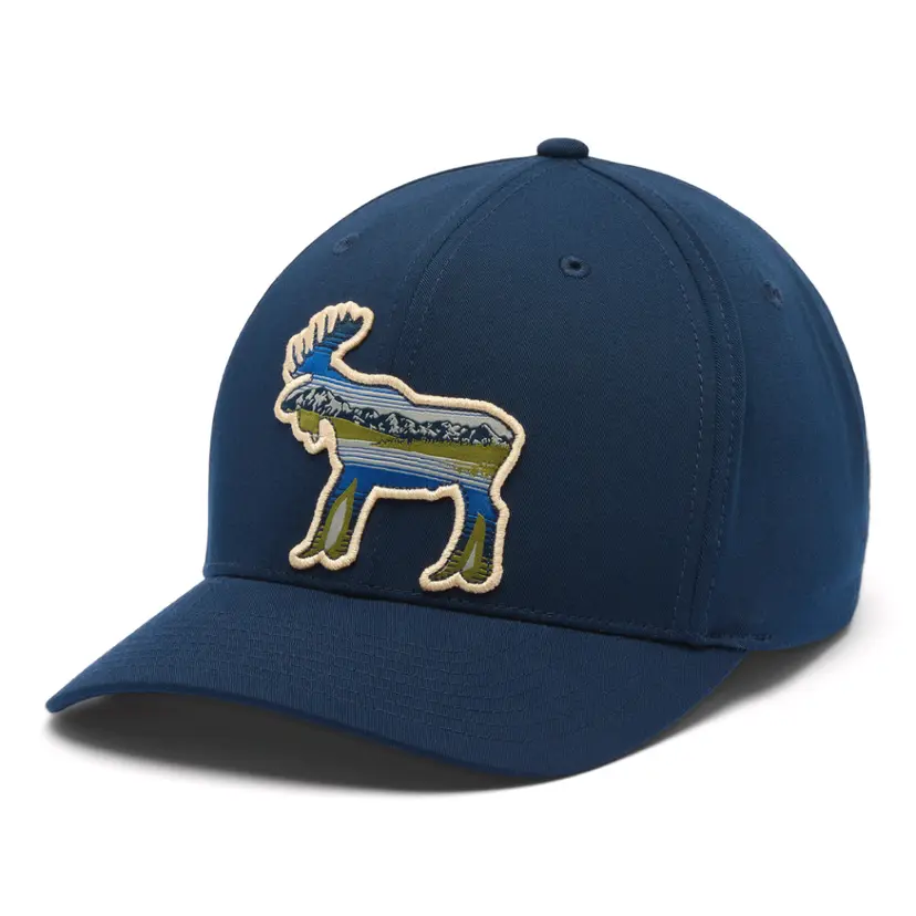 Columbia Columbia Lost Lager™ 3D Stretch Snap Back Collegiate Navy, Moose