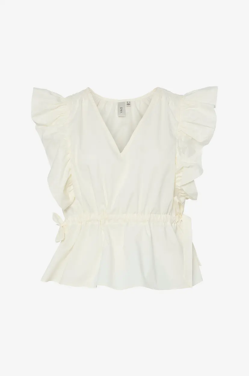 Y.A.S Bluse yasUlea SL Top - Hvit