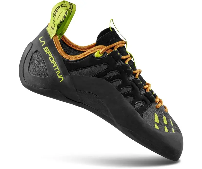 La Sportiva La Sportiva Tarantulace Climbing Shoes Men Carbon/Lime Punch