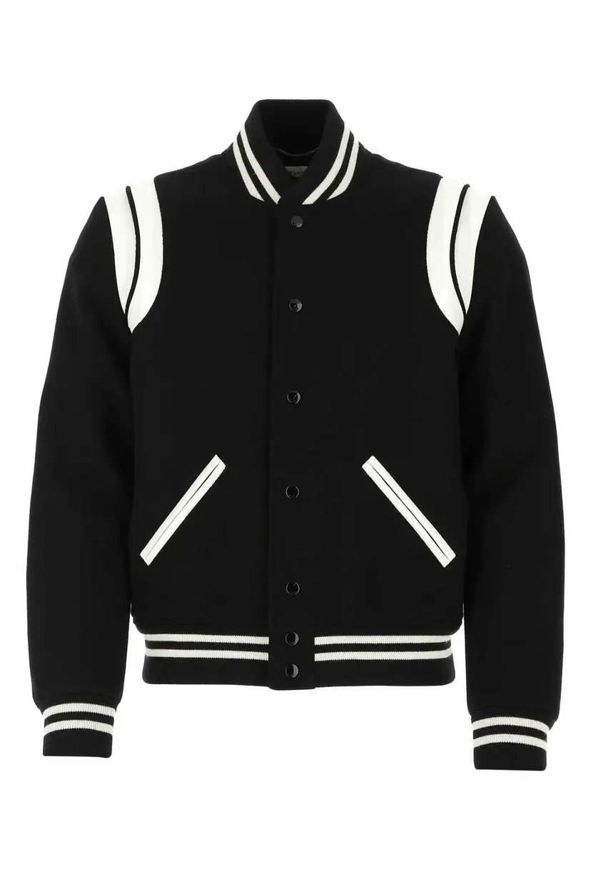 Saint Laurent Saint Laurent Bomberjakker – Svart