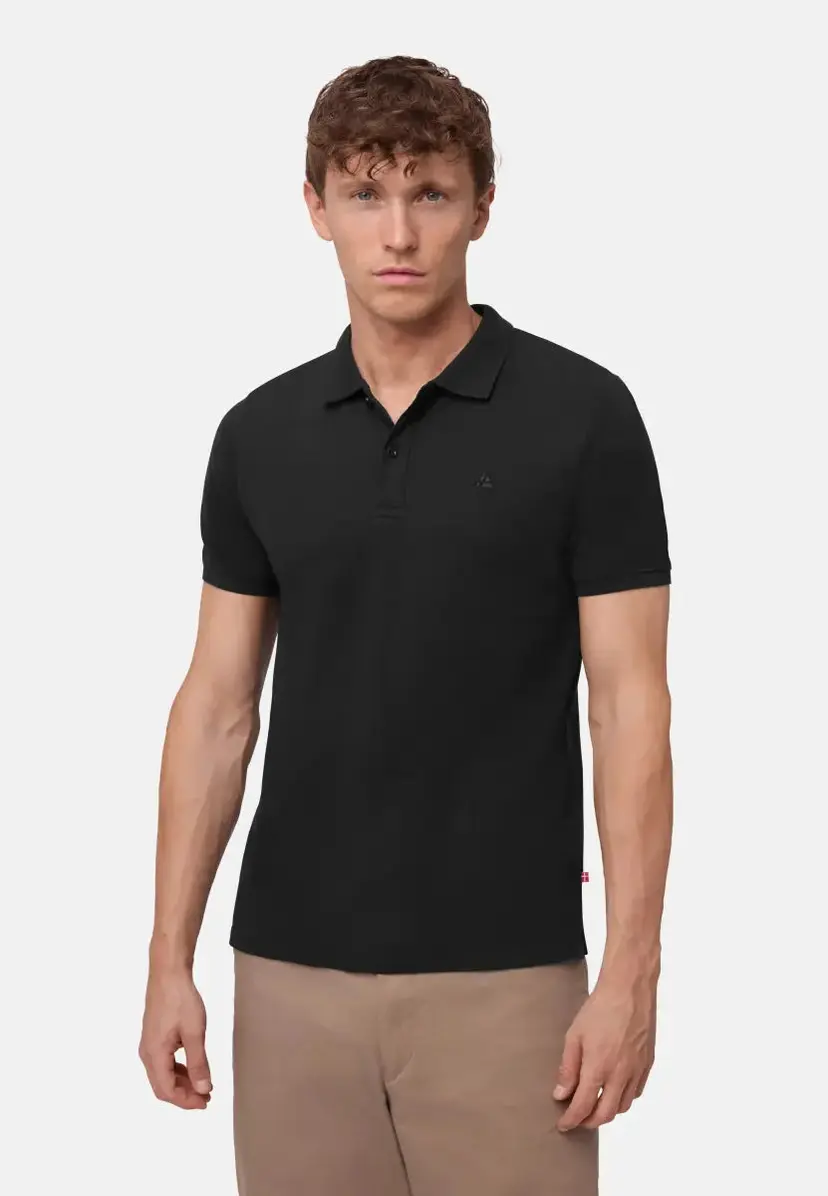 DANISH ENDURANCE DANISH ENDURANCE POLO T-SHIRT Sort 4XL