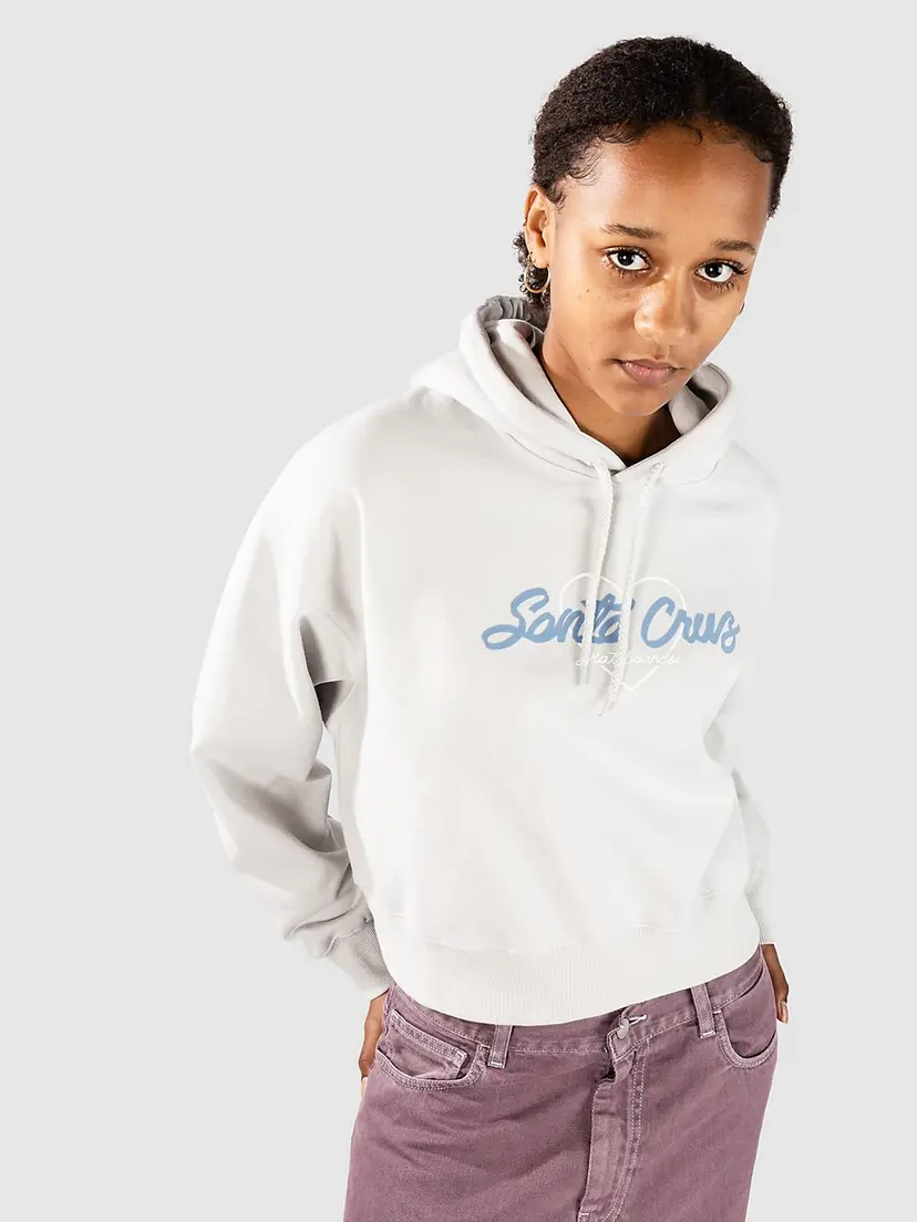Santa Cruz Santa Cruz Love Script Front Hettegenser blå