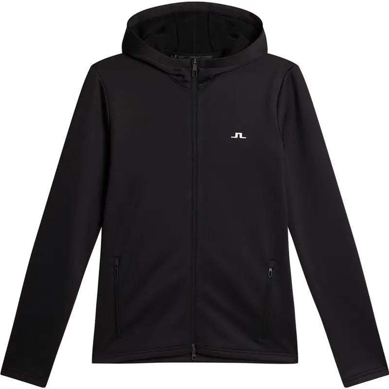 J Lindeberg J.Lindeberg Aerialle Zip Hood Black
