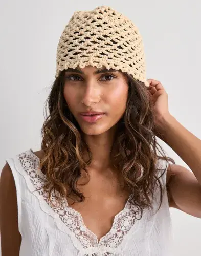 Becksöndergaard BECKSÖNDERGAARD - Beige - Croha Skull Hat