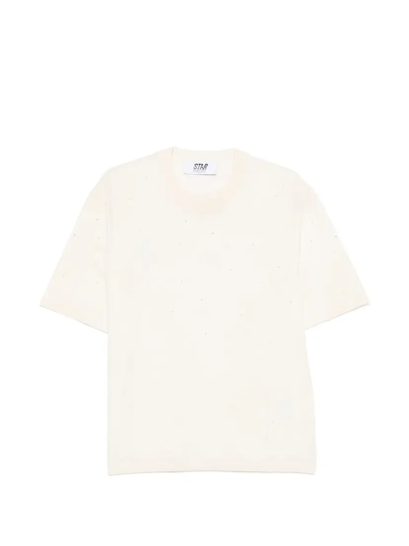 Golden Goose Golden Goose T-skjorter – Beige