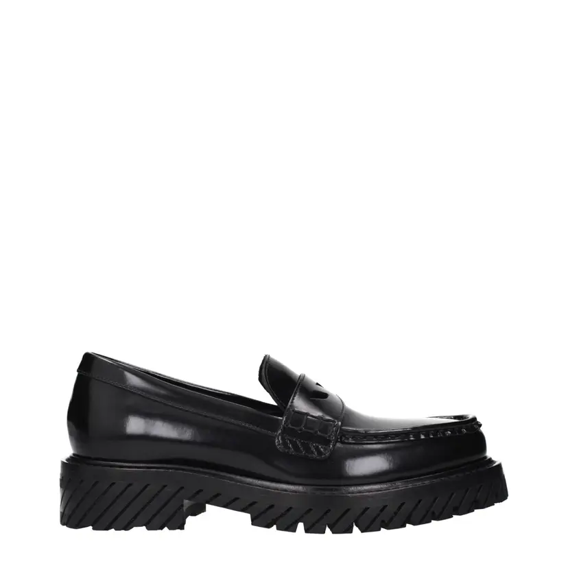 Off White Off-White Loafers – Svart