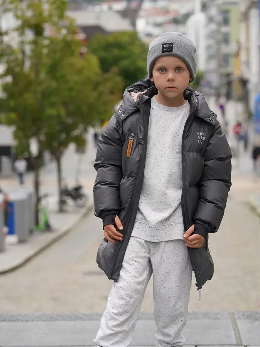 Kattnakken Kattnakken Boblekåpe Sludd Junior Kattesvart (13-14 år)